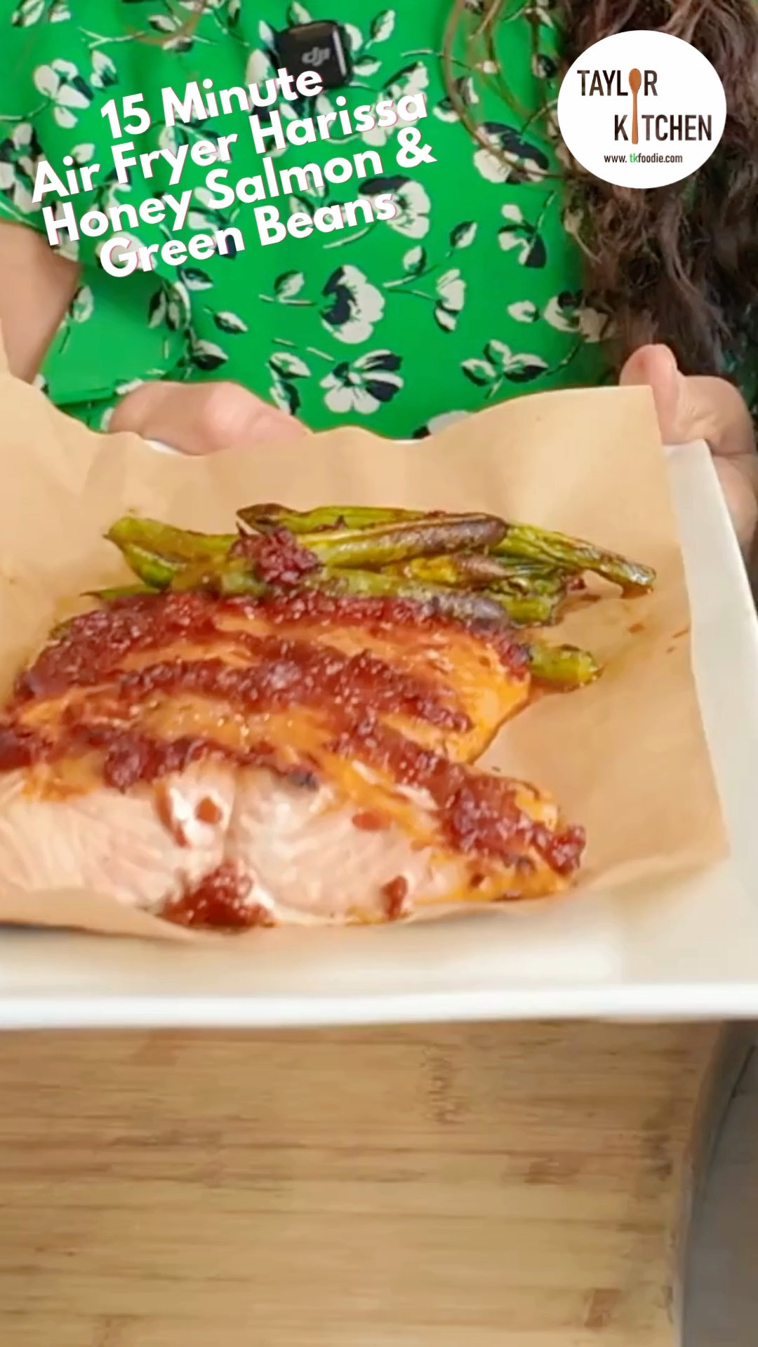 #WhatsForDinner?  How a 15 minute #airfryer Harissa Honey Salmon🍣 & Green Beans?

So easy & incredibly delicious.  Buy mild Harissa if your family is heat averse, but it lends so much flavor to this simple dish. 😉

Check out the easy recipe here on TKFoodie.com - https://www.taylorkitchen.net/recipes/air-fryer-harissa-honey-salmon-green-beans

All the things to get this recipe going in your own kitchen are here on my LTK, including my new favorite Cosori Turbloze 6 qt. air fryer 🥰

Special link for Cosori - https://www.amazon.com/dp/B0C33CHG99?ref=t_ac_view_request_product_image&campaignId=amzn1.campaign.1ZTO9WD551YEQ&linkCode=tr1&tag=tmtservicesll-20&linkId=amzn1.campaign.1ZTO9WD551YEQ_1783202970846 

 #LTKfoodie #LTKHome