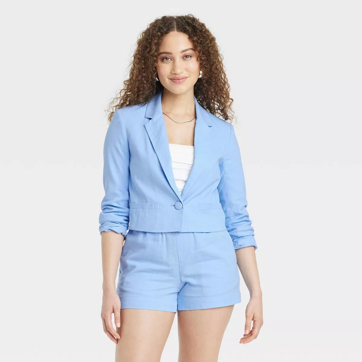 Women's Cropped Blazer - A New Day™ | Target