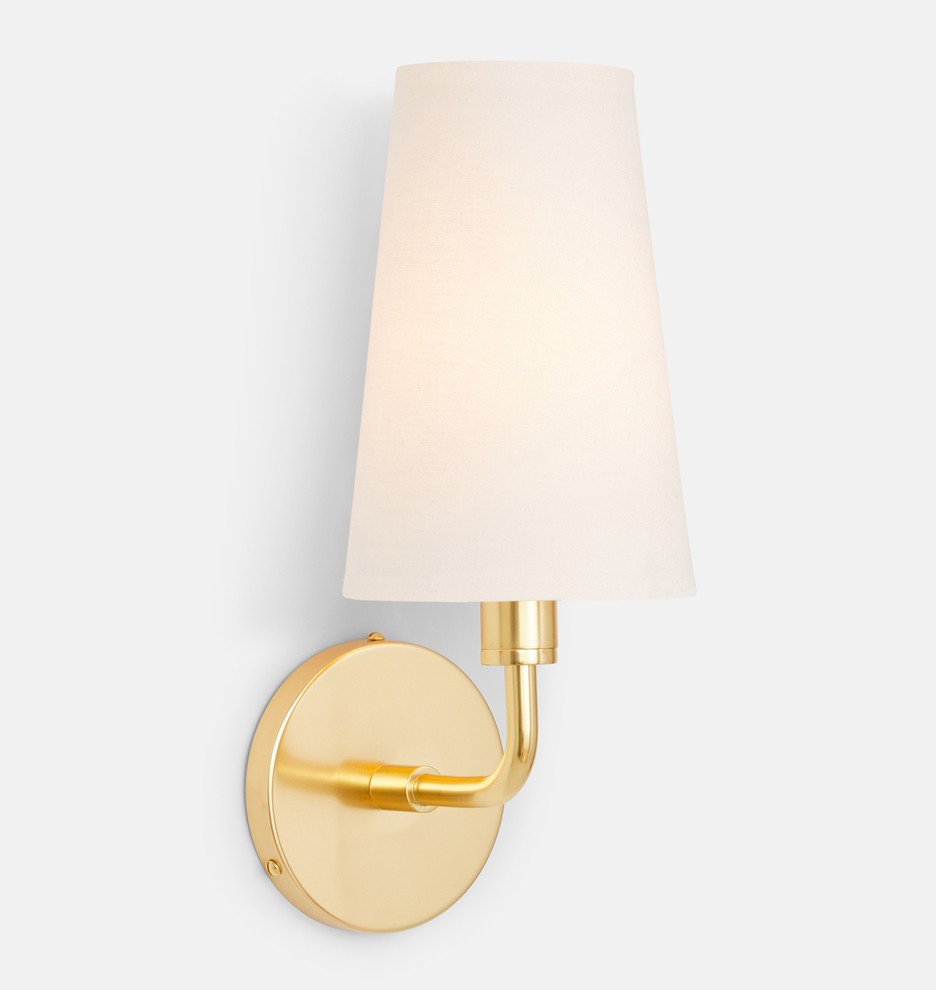 Ansel Single Sconce | Rejuvenation