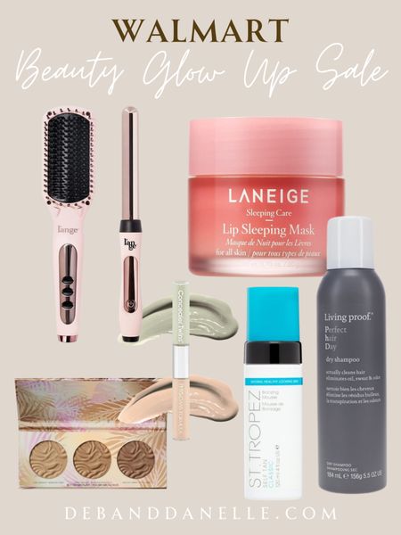The Walmart Glow Up event is currently going on and they have a ton of great premium beauty options on sale! #beauty #walmart #lange #laneige #livingproof 

#LTKsalealert #LTKbeauty