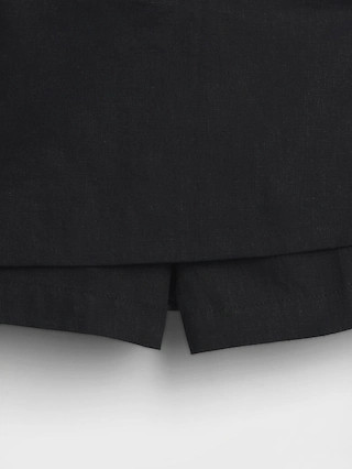 Linen-Blend Mini Skort | Gap (CA)