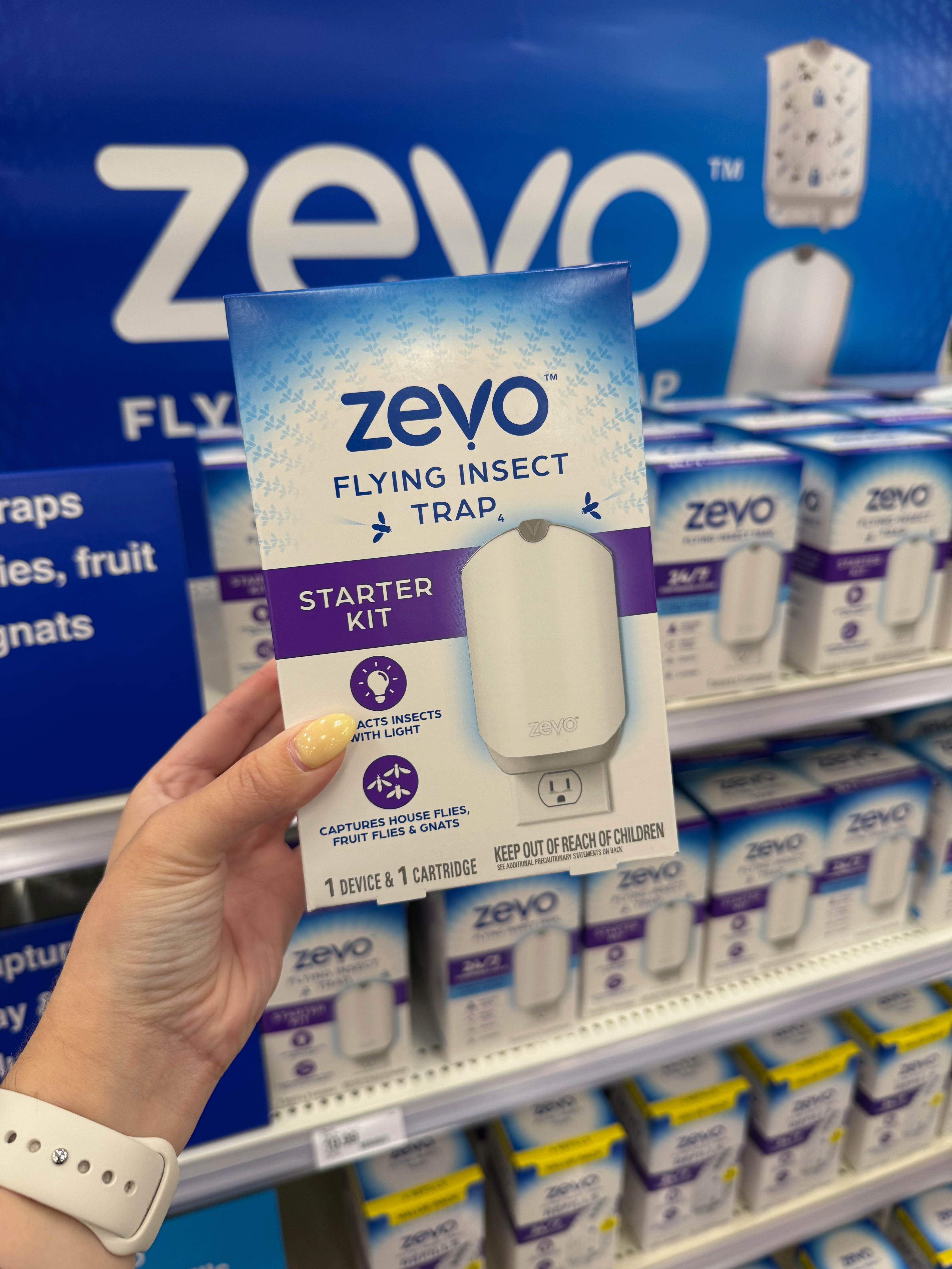If gnats and fruit flies are taking over your kitchen or patio lately… this Zevo trap being on sale this week at Target is your sign 👀 it plugs right in and catches bugs 24/7 without the gross bug spray smell. One of my fav home finds that actually works. summer home essentials, target deals, target finds, home essentials, apartment essentials, gnat trap, fruit fly trap, cleaning essentials, kitchen essentials, household hacks, summer home finds, everyday essentials, target sale, home organization, apartment living
 

 #LTKSeasonal #LTKHome