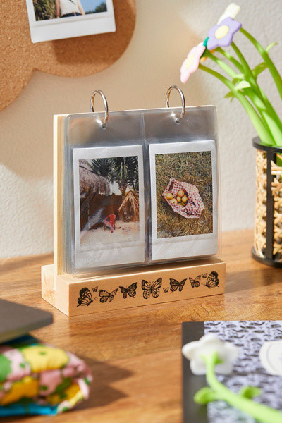 Printed Tabletop Wood Flip Instax Mini Picture Frame | Urban Outfitters (US and RoW)