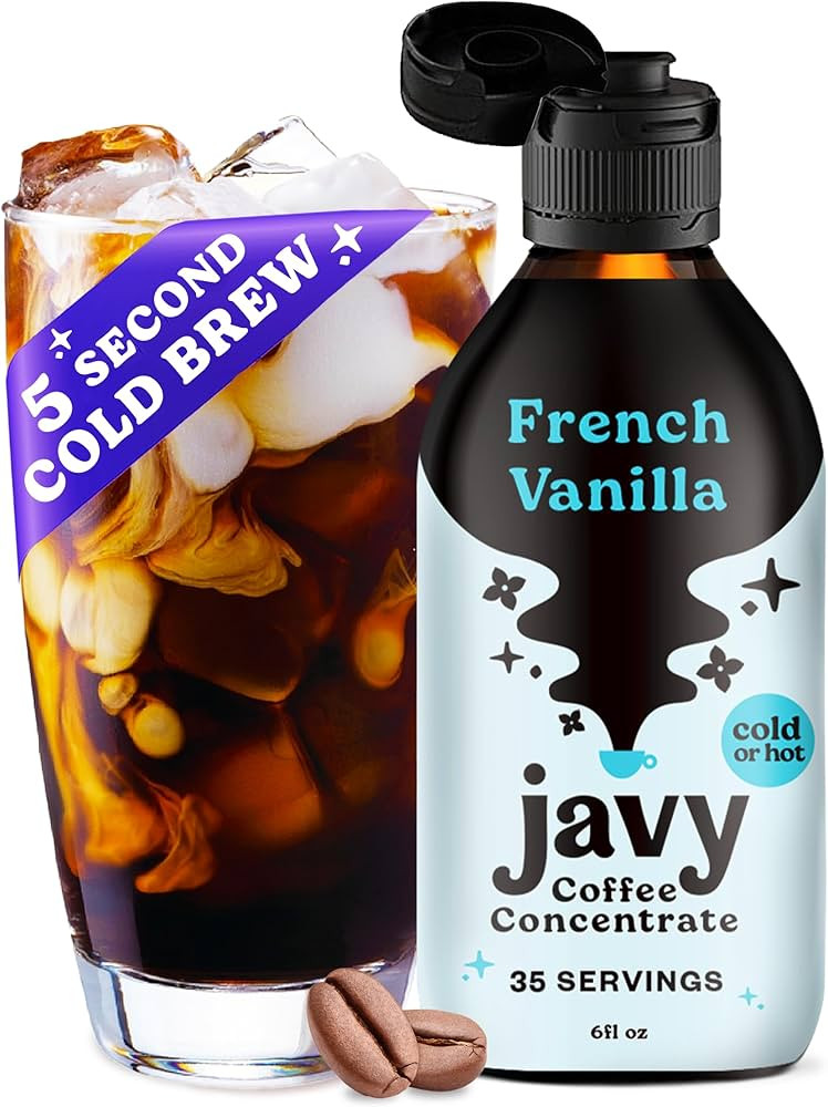 Javy Coffee 35X Cold Brew Coffee Concentrate, Perfect for Instant Iced Coffee, Cold Brewed Coffee... | Amazon (US)