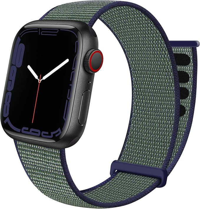 Sport Loop Band Compatible with Apple Watch Band 38mm 40mm 41mm 42mm 44mm 45mm iWatch Series 7 6 ... | Amazon (US)