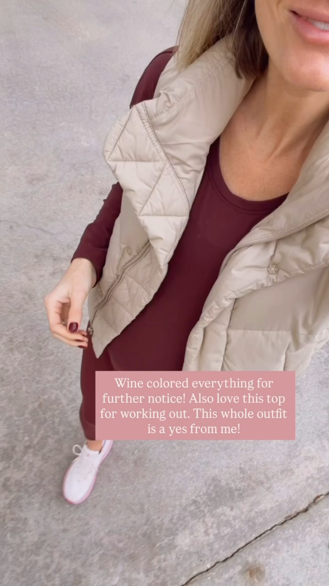 Everything in this wine color has been a favorite of mine! Wear a M in these leggings & tee! 

Loverly Grey, outfits with leggings, winter outfit ideas 

#LTKGiftGuide #LTKSeasonal