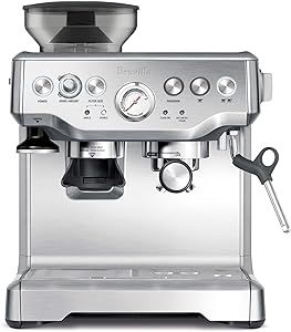 Breville Barista Express Espresso Machine, Brushed Stainless Steel, BES870XL, Large | Amazon (US)