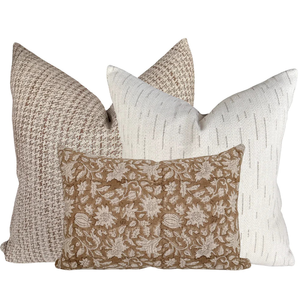 Modern Cottage Vibe Pillow Cover Set | Hackner Home (US)
