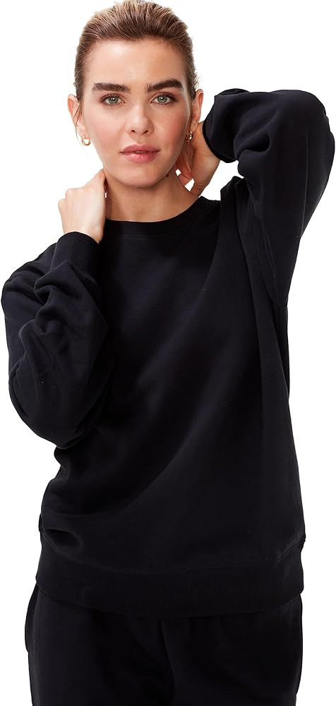 KUT & SO Crewneck Sweatshirt for Women – Essential Cozy Fleece Pullover Sweater – Women’s F... | Amazon (US)