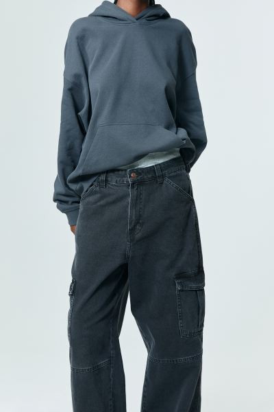 Denim cargo trousers | H&M (US + CA)