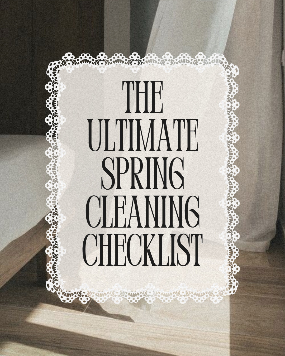 Spring cleaning… but make it actually life-changing 🧼✨

This isn’t your basic checklist—this is the deep clean that makes your home feel expensive.

Clean air, fresh sheets, no clutter, everything glowing… that “why does it smell so good in here?” energy 👀

Save this, take it one section at a time, and watch your whole home reset 🤍