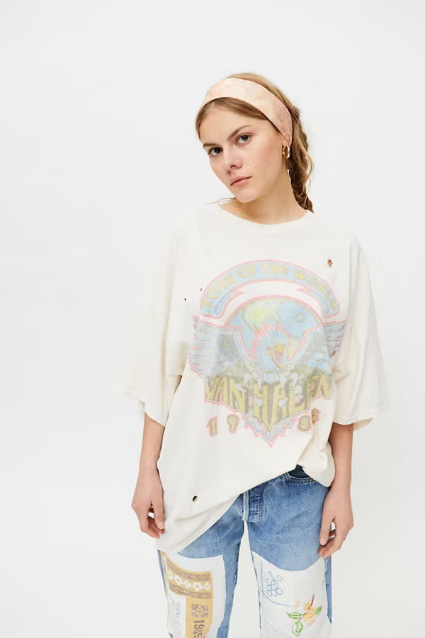 Van Halen T-Shirt Dress | Urban Outfitters (US and RoW)