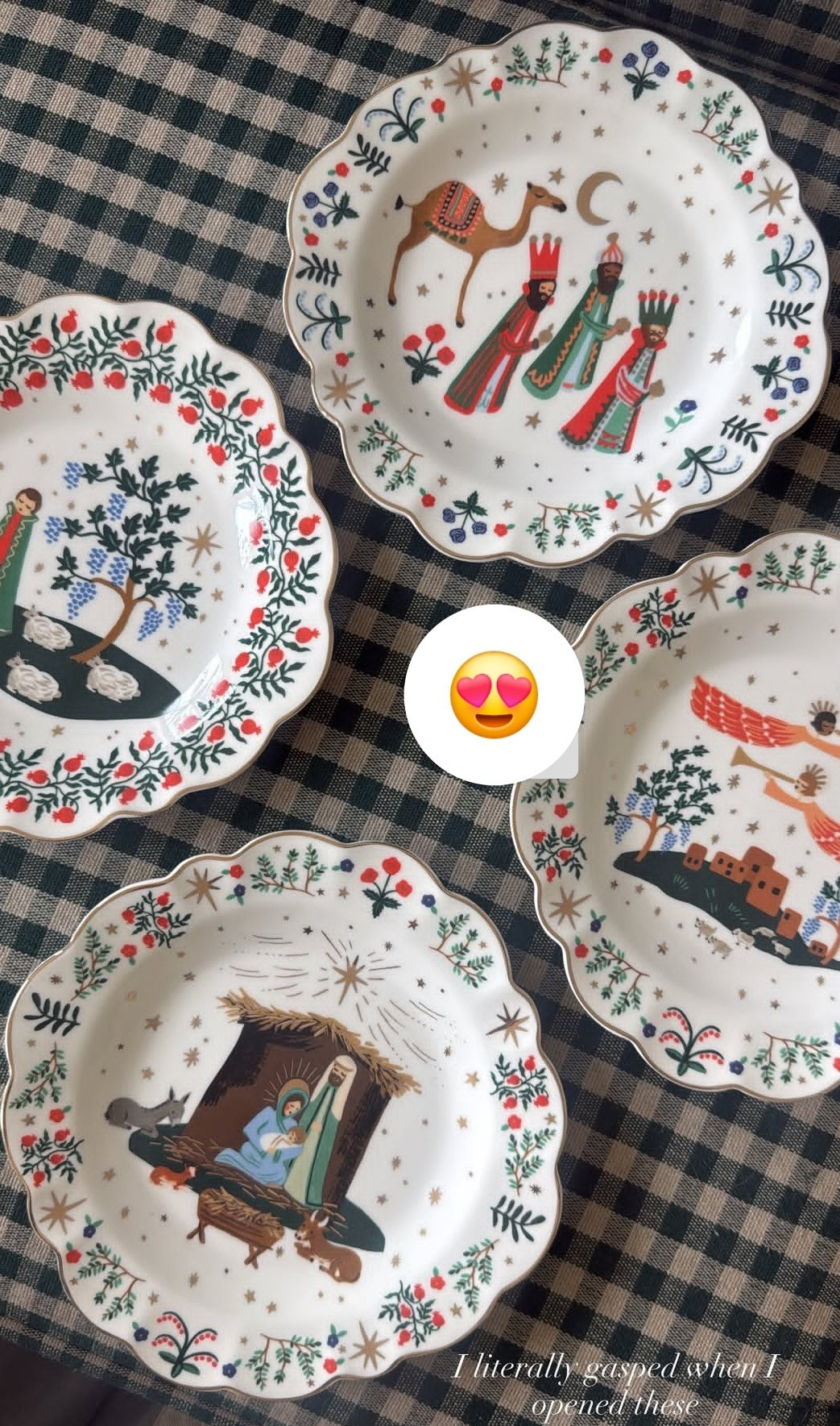 Literally gasped when I opened these 😍😍 I was excited when I ordered, but seeing them in person? They are STUNNING. 

#LTKHoliday #LTKFindsUnder100