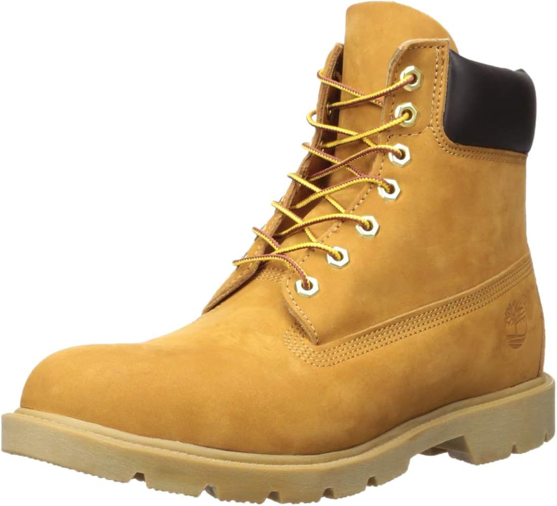 Timberland mens 6 Inch Basic Waterproof Boots With Padded Collar Boots | Amazon (CA)