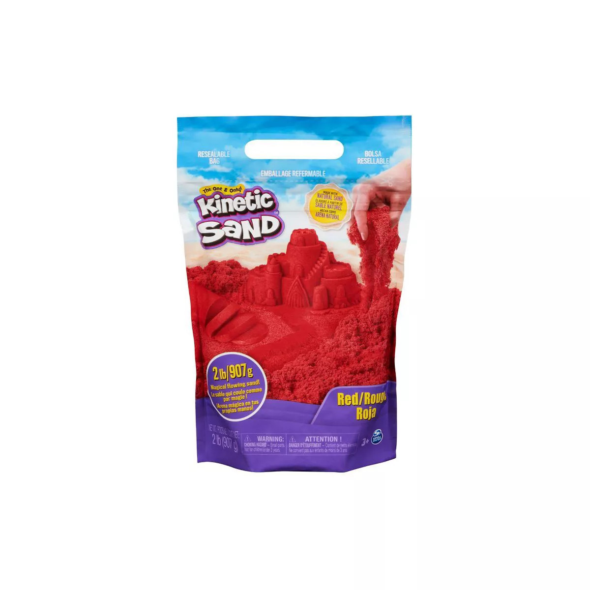 Kinetic Sand 2lb Bag Red | Target