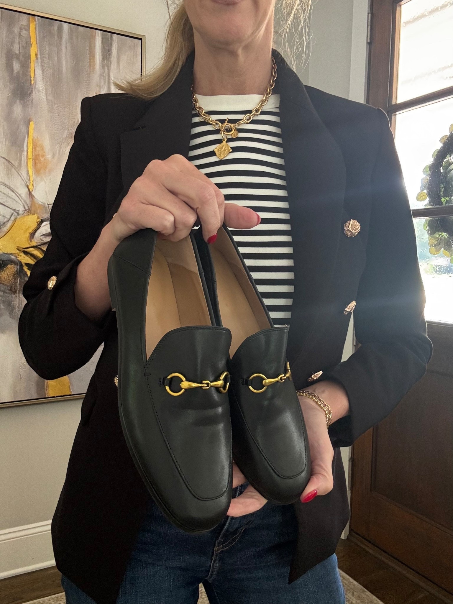 Looks designer is buttery soft and doesn’t  break the bank?  Yes!

While I have a pair of Gucci loafers I’ve owned since 2005, I recently bought these on a whim and can honestly say, I am in love!

#parisianstyle #frenchgirl #classicstyle 



#LTKFindsUnder100 #LTKShoeCrush #LTKSaleAlert