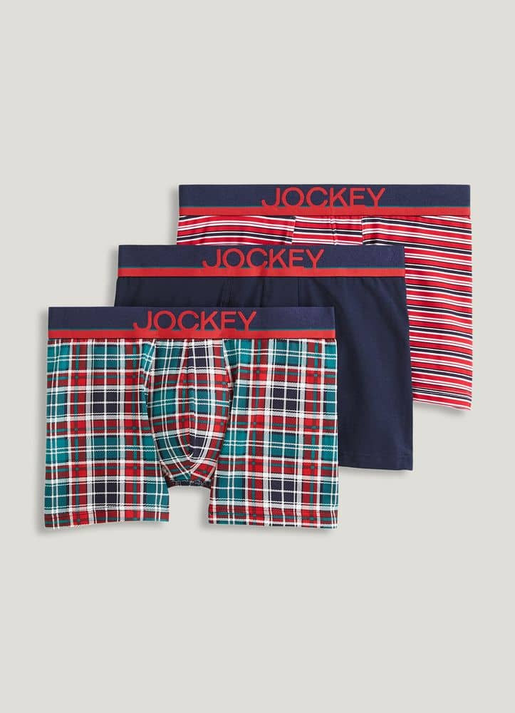 Jockey® Casual Cotton Stretch 3" Trunk - 3 Pack | Jockey