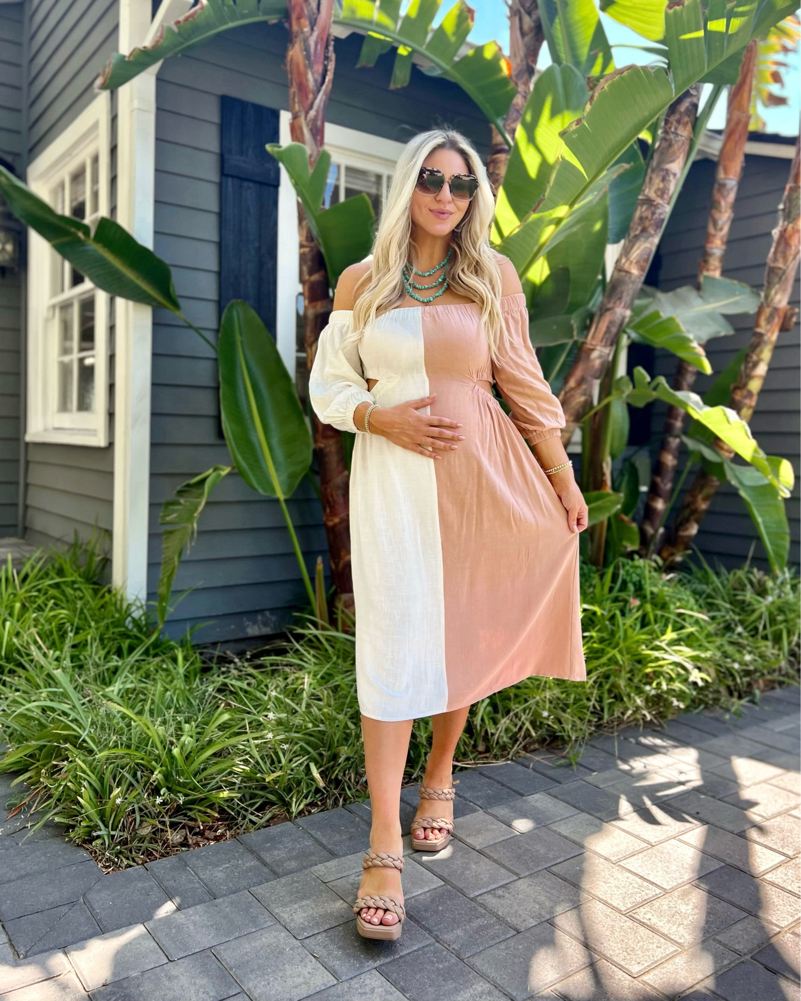 25% off at @luccacouture with code TRISH25 🧡

#luccamuse #LA #losangeles #liketkit#vacationfashion #bumpstyle // la, los angeles, vacation style, maternity fashion 