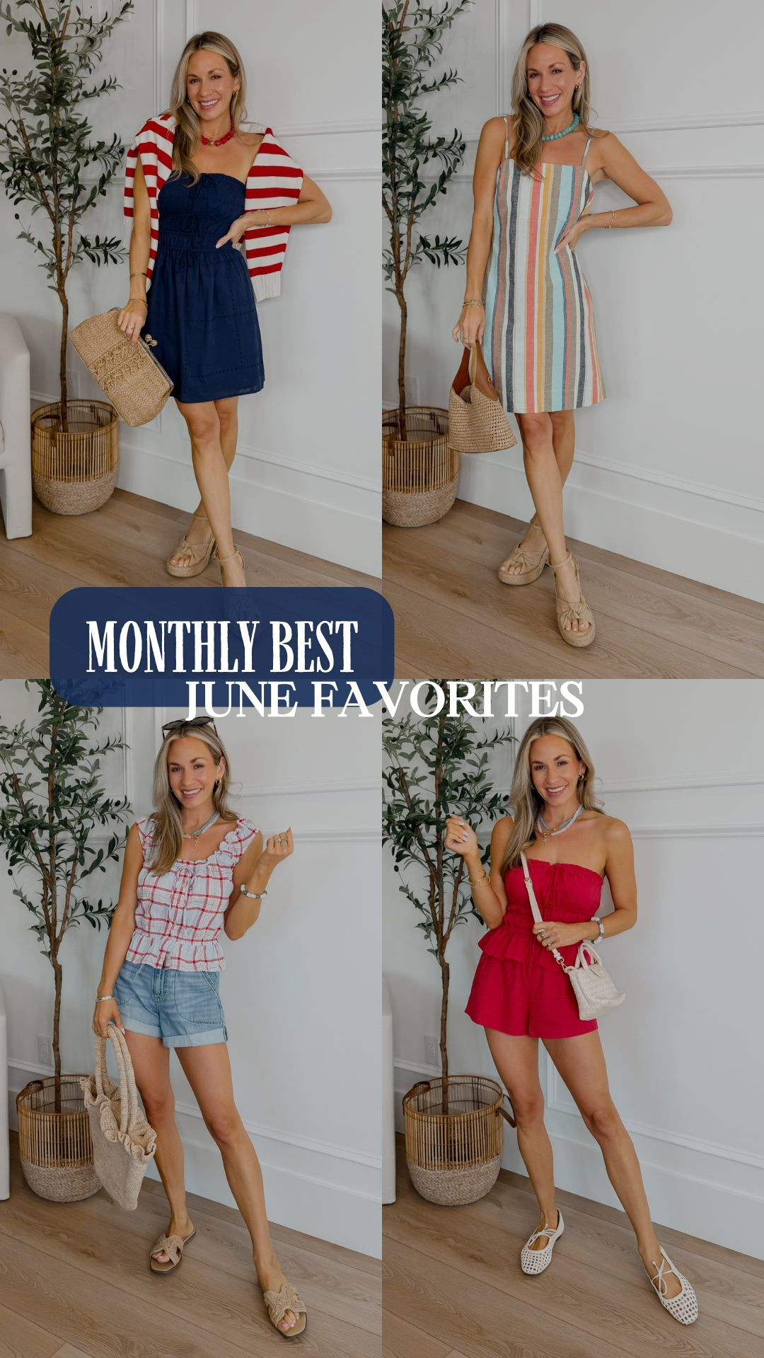 June bestsellers that are perfect for summer and so easy to dress up and down!

#LTKootd #LTKSeasonal