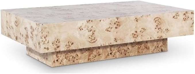 Meridian Furniture 99015Burl-CT Otto Collection Mid-Century Modern Coffee Table with Ash Burl Woo... | Amazon (US)