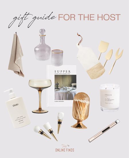 Gift guide for the host #giftguide #host

#LTKSeasonal #LTKHoliday #LTKhome