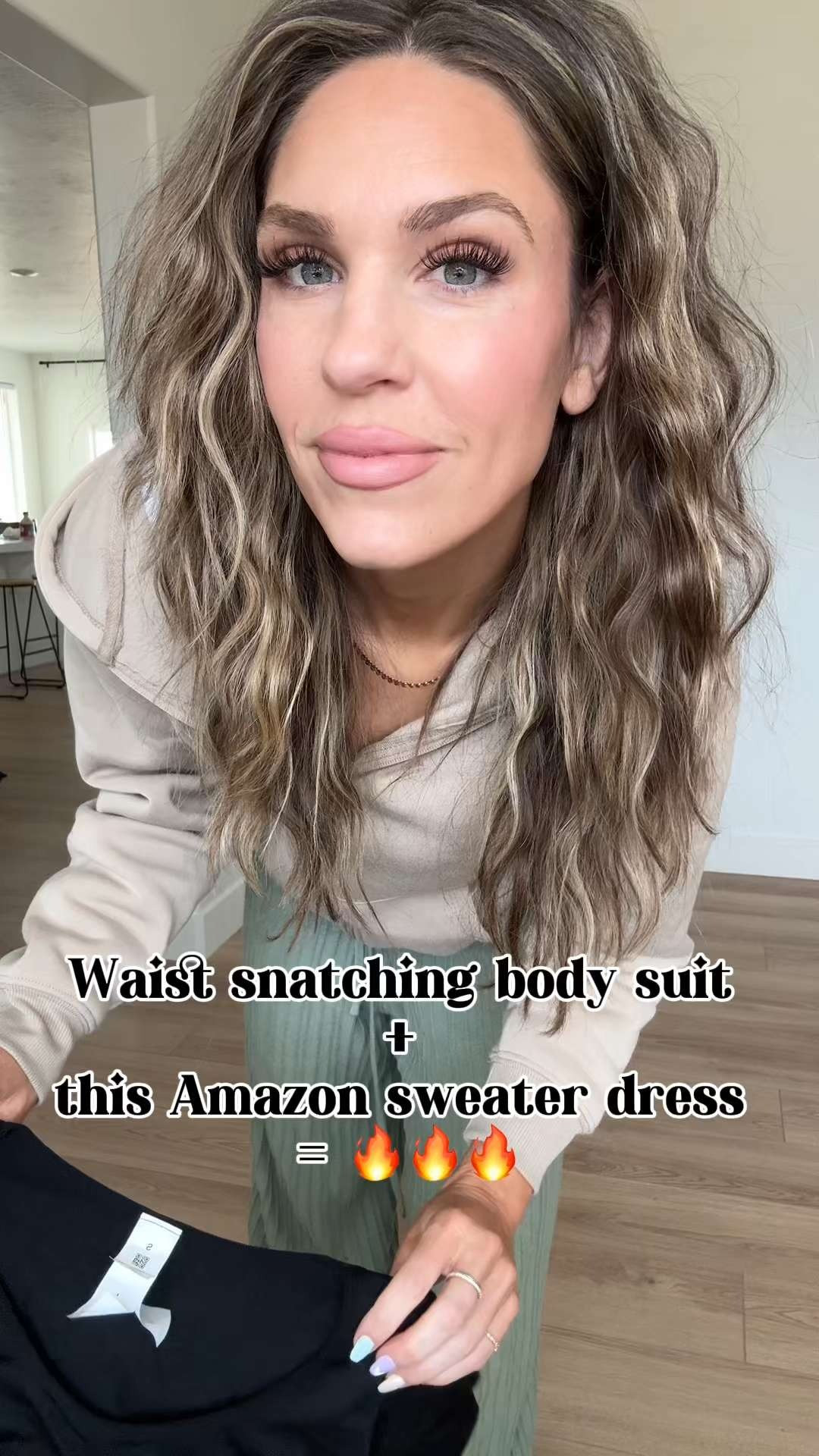 The bodysuit & sweater dress combo is just too perfect!  

 #LTKootd #LTKSeasonal #LTKU