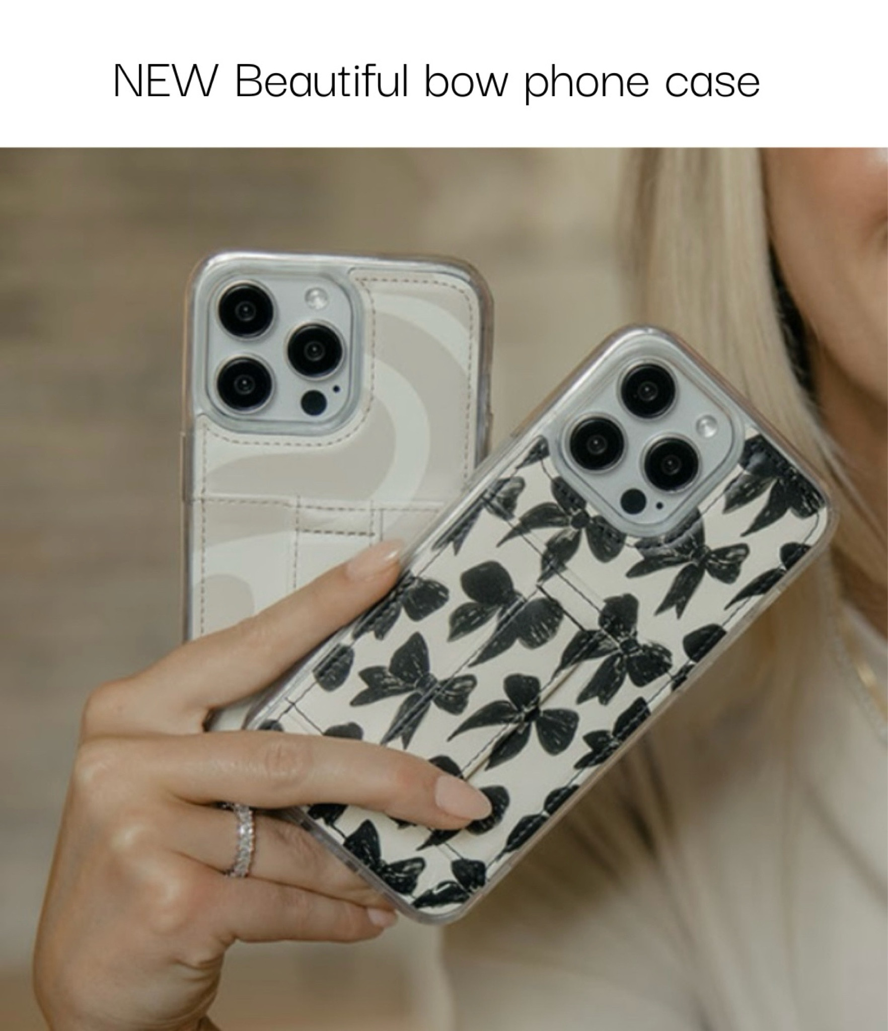 Bow phone wallet case

•bows •coquette •girly girl 