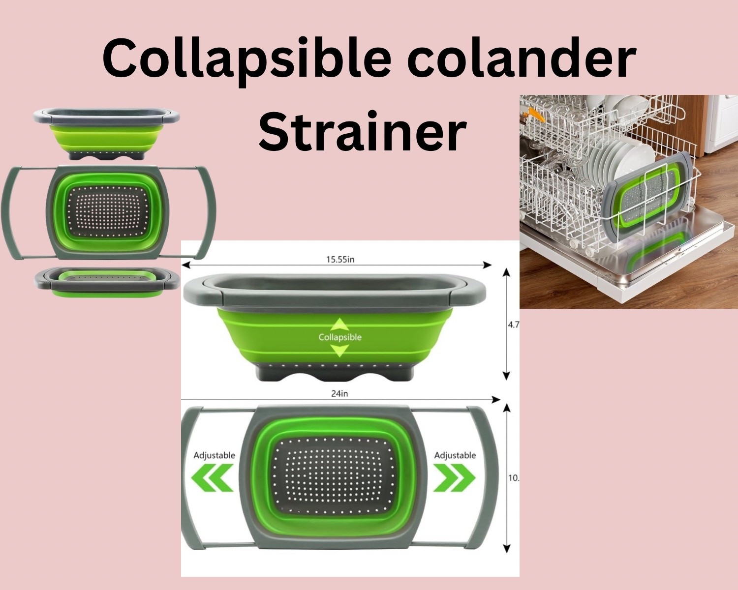 Over The Sink Vegetable Fruit Strainer Basket (6 Quart) with Extendable Handles, New Kitchen Essentials #kitchenfinds 


#LTKFindsUnder50 #LTKHome