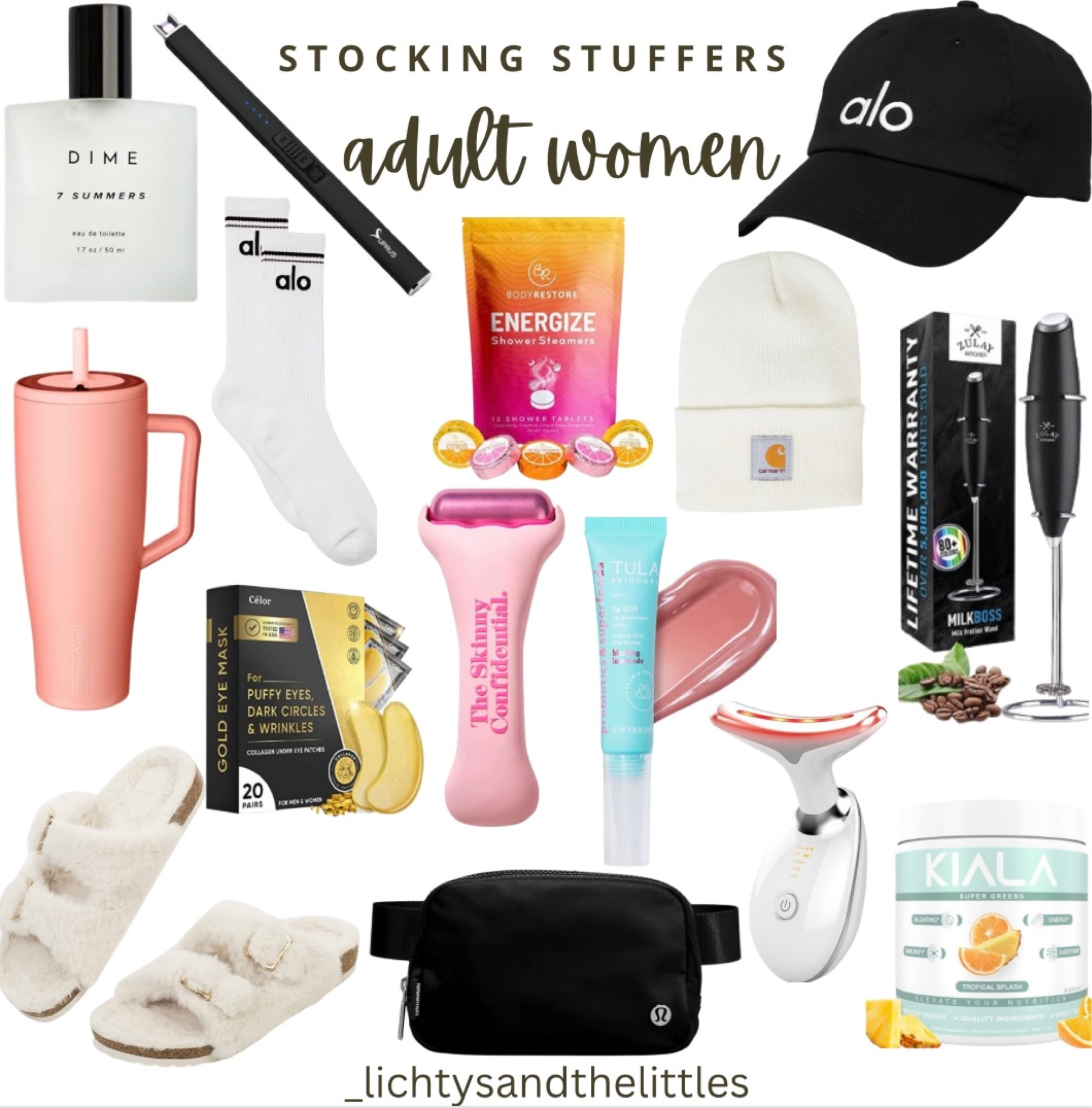 Stocking stuffers for the adult woman! Some fun ideas for the “grown up kid”! 🎅🏼🧦 

Stocking stuffers for her / girl stocking stuffers / girl gift guide / gifts for her/ weeken

#LTKHoliday #LTKfindsunder50 #LTKGiftGuide