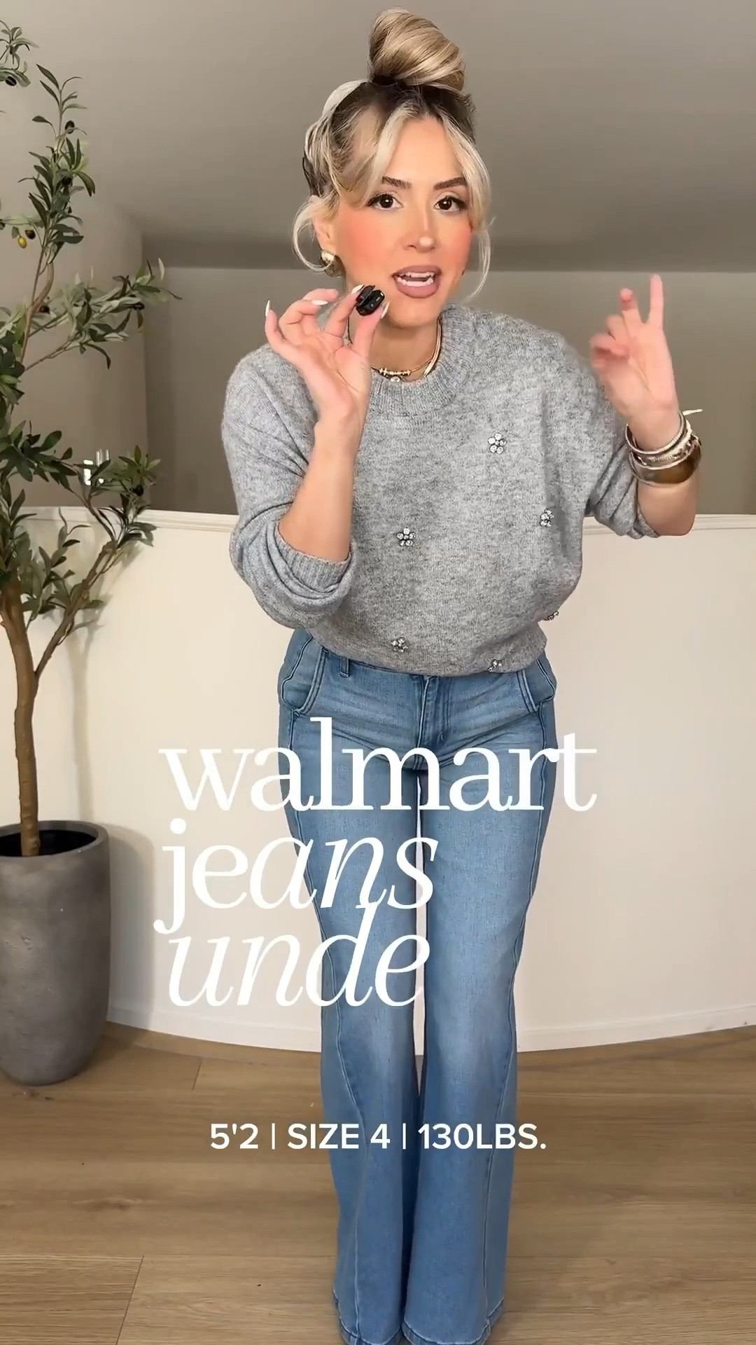 New @walmart jeans under $35 ‼️ 
@WalmartStyle

Wearing them all in a size 4 👌🏼


#LTKootd #LTKFindsUnder50 #LTKgrwm