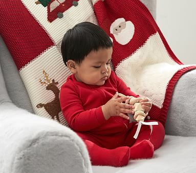 Holiday Heirloom Baby Blanket | Pottery Barn Kids