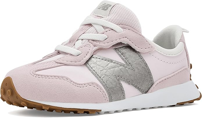 New Balance Baby Girls' 327 Hook & Loop Sneakers | Amazon (US)