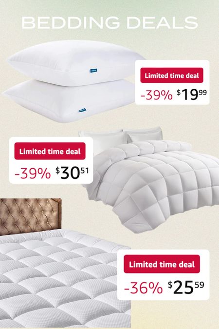 Amazon bedding deals!!

#LTKsalealert #LTKhome #LTKfindsunder50