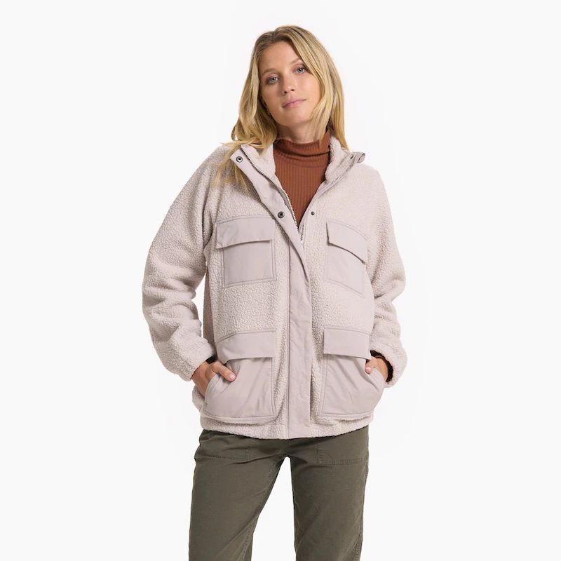 Utility Sherpa Jacket | Dark Salt | Vuori Clothing (US & Canada)
