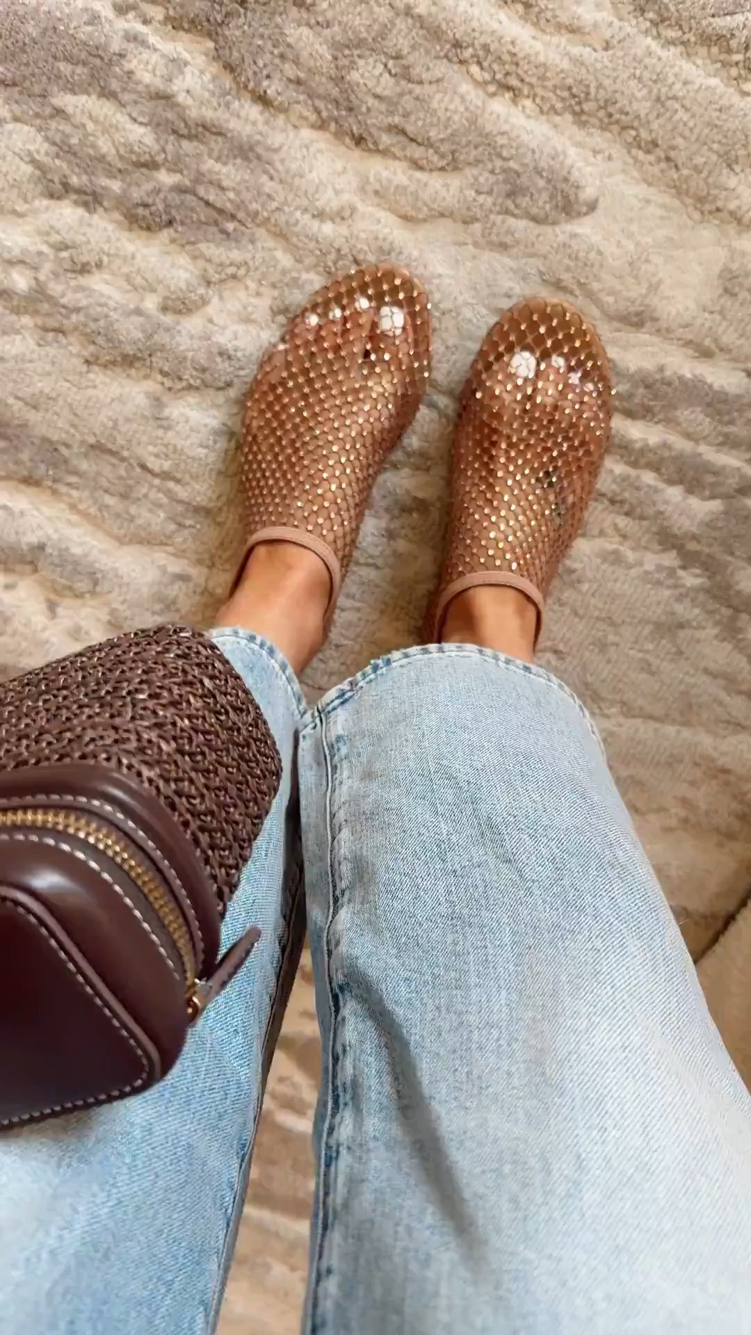 Love these sparkly mesh sandals

Shoe crush, mesh shoes, ballet flats, sandals, Katy roach, livingmybeststyle
