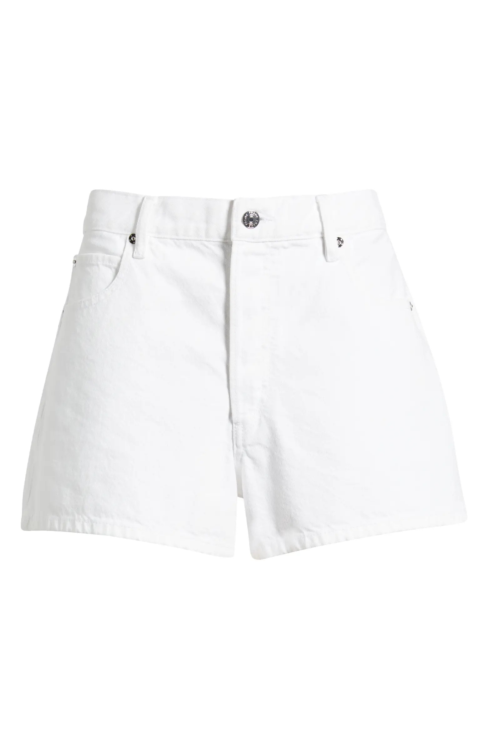 The Hang High Waist Denim Shorts | Nordstrom