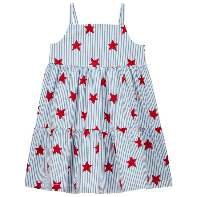 Carter's Child of Mine Baby and Toddler Girl Patriotic Dress, Sizes 12M-5T | Walmart (US)