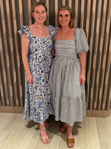 abercrombie dresses kill it every time! it looks like the blue stripe pattern is out of stock right now in my exact emerson dress - so I linked some similar options. 