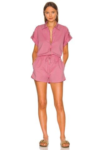 PISTOLA Meg Romper in Flamingo from Revolve.com | Revolve Clothing (Global)