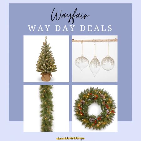 I know it’s early still but Wayfair’s Way Day sale has good deals on Christmas decor and faux greenery. Stock up now so you can start your Christmas decorating early!

#LTKhome #LTKsalealert