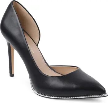 Harnoy Half d'Orsay Pointed Toe Pump (Women) | Nordstrom
