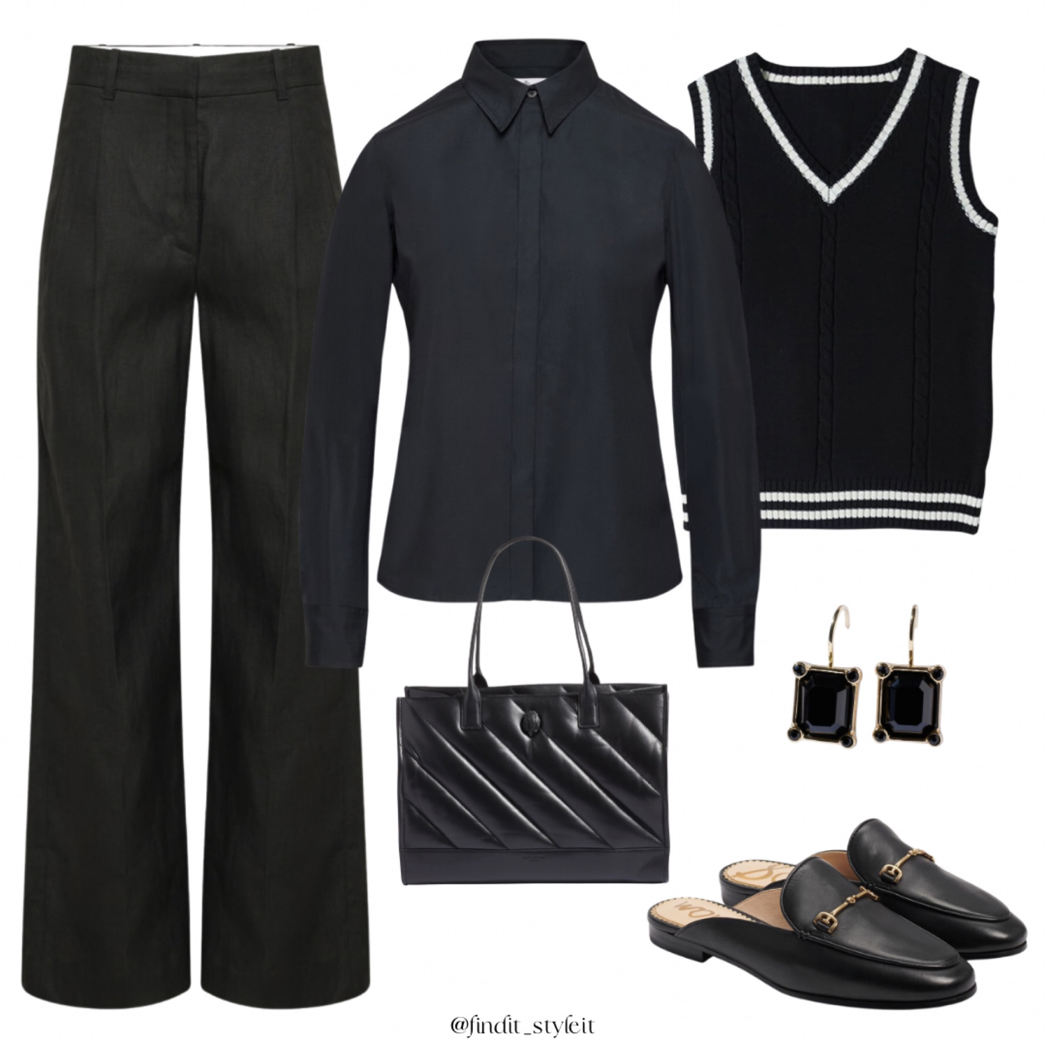 Black work outfit

#workoutfit #falloutfit #sweatervest #teacheroutfit 

#LTKworkwear #LTKautumn #LTKcanada