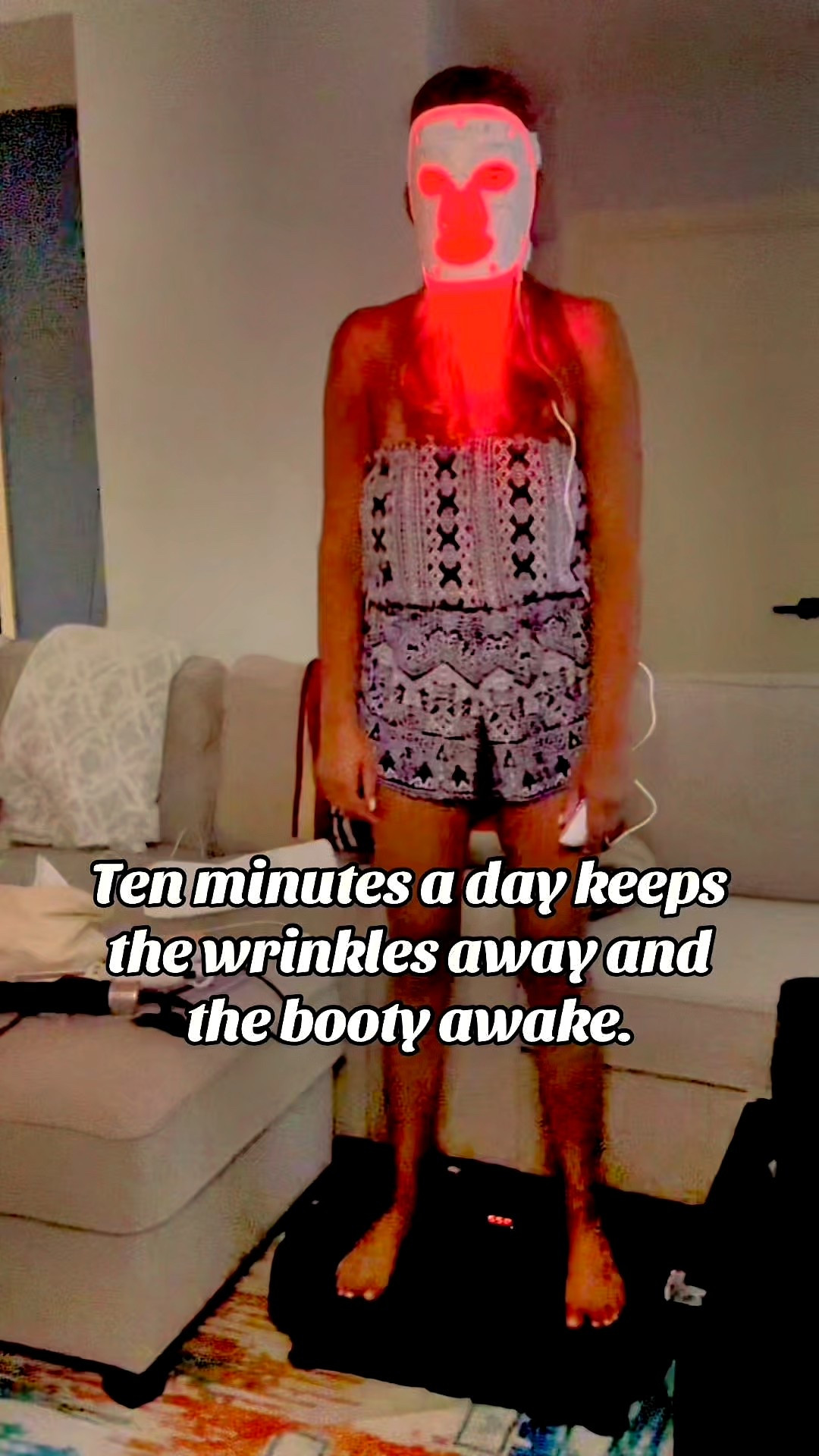 My little at-home routine: a few minutes on the vibration plate + a quick Omnilux session, and I swear I feel more alive than my morning coffee.
Glow on top, gains on bottom — balance, right? 🤭💗

Everything is linked here to shop! 

#LTKActive #LTKHome #LTKU