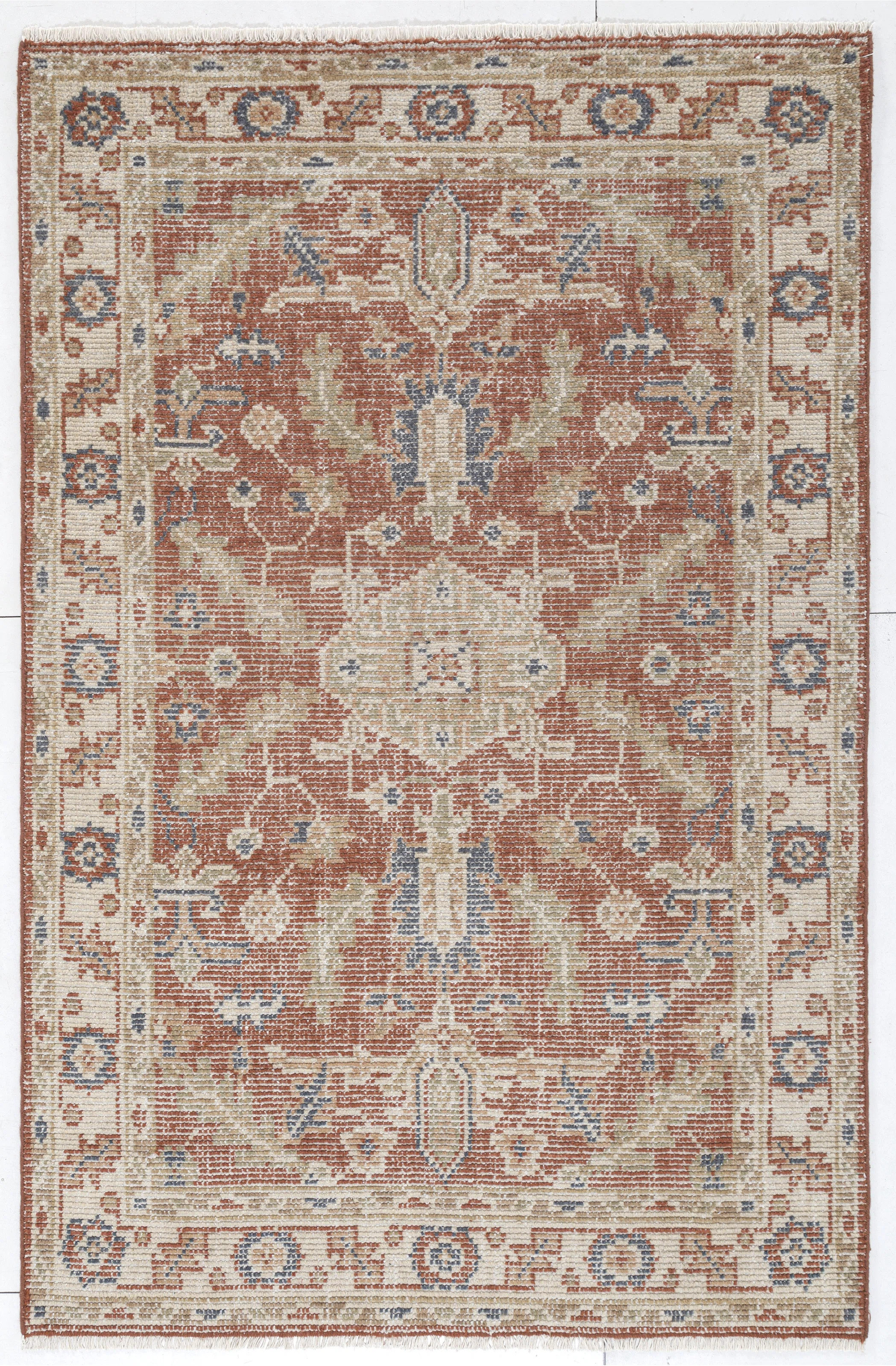 Birch Lane™ Hand Knotted Wool Farida Rug | Wayfair North America