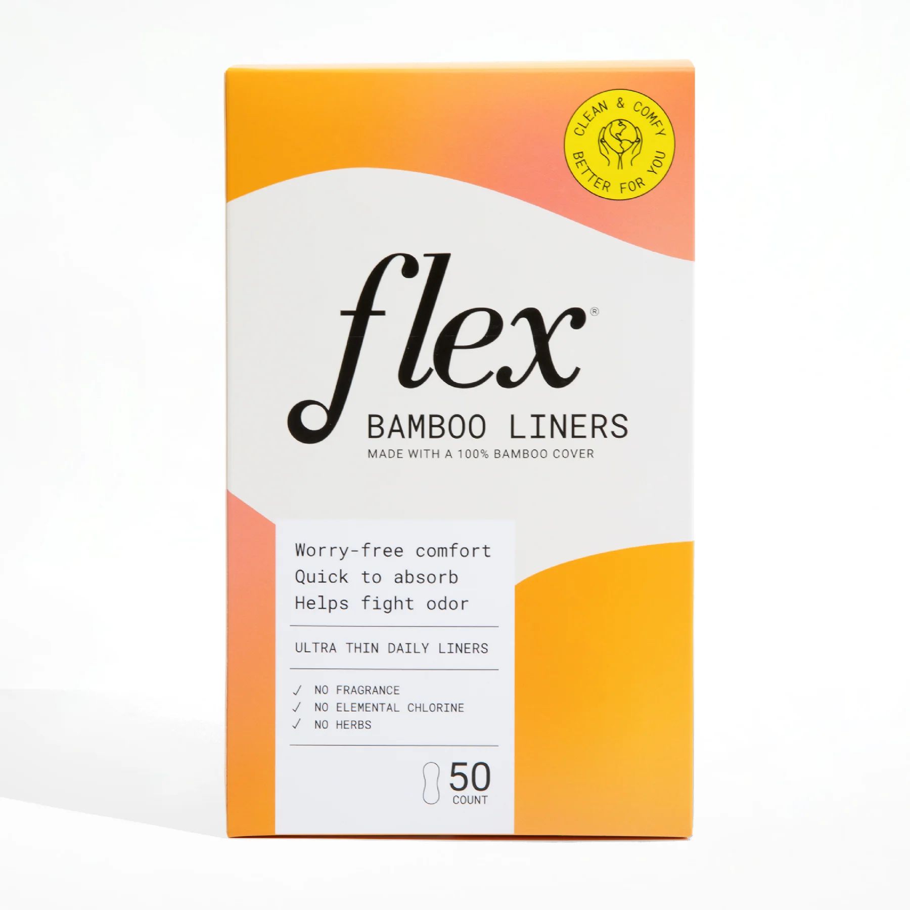 Bamboo Panty Liners | Flex® | The Flex Company