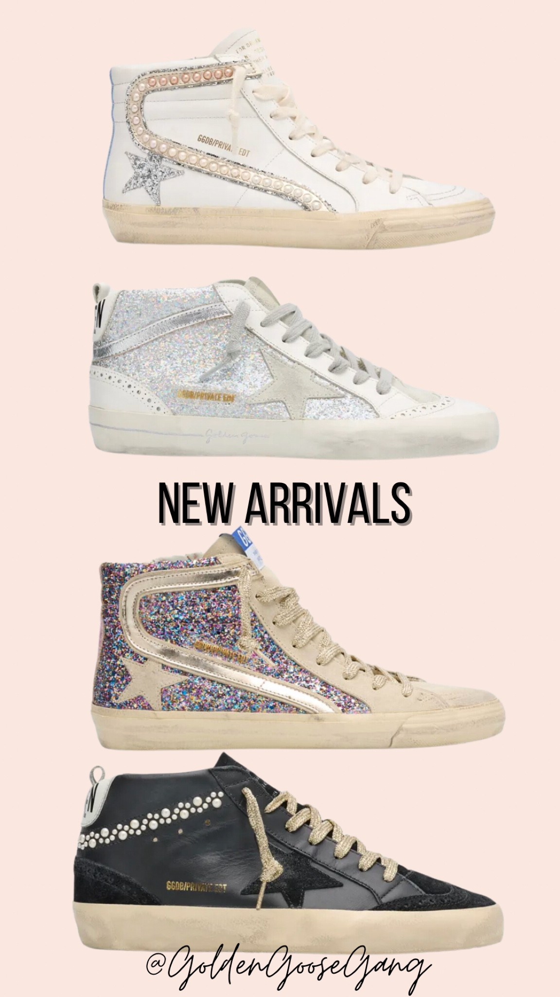 New Slides! Lots more styles on website. 

Golden Goose Fall Style Sneakers 

CODE: NMFALL (gift card up to $1,250)

#LTKshoecrush #LTKHoliday #LTKSeasonal