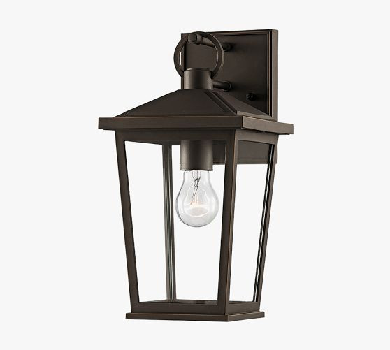 Salma Outdoor Metal Sconce (14") | Pottery Barn (US)
