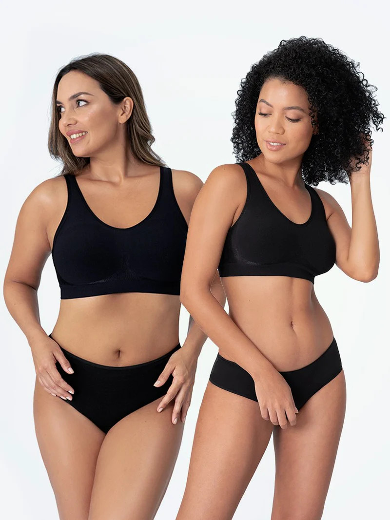 Truekind® 2-Pack Daily Comfort Wireless Shaper Bra | Truekind