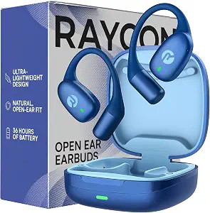 Raycon Essential Open Ear Earbuds – Open Ear Headphones, Earbuds Wireless Bluetooth, Sweat & Wa... | Amazon (US)