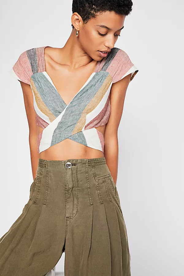 Nino Wrap Crop Top | Free People (Global - UK&FR Excluded)